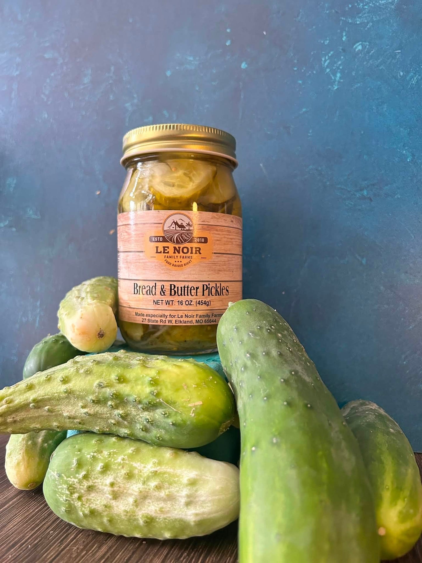 Bread & Butter Pickles — 16 oz