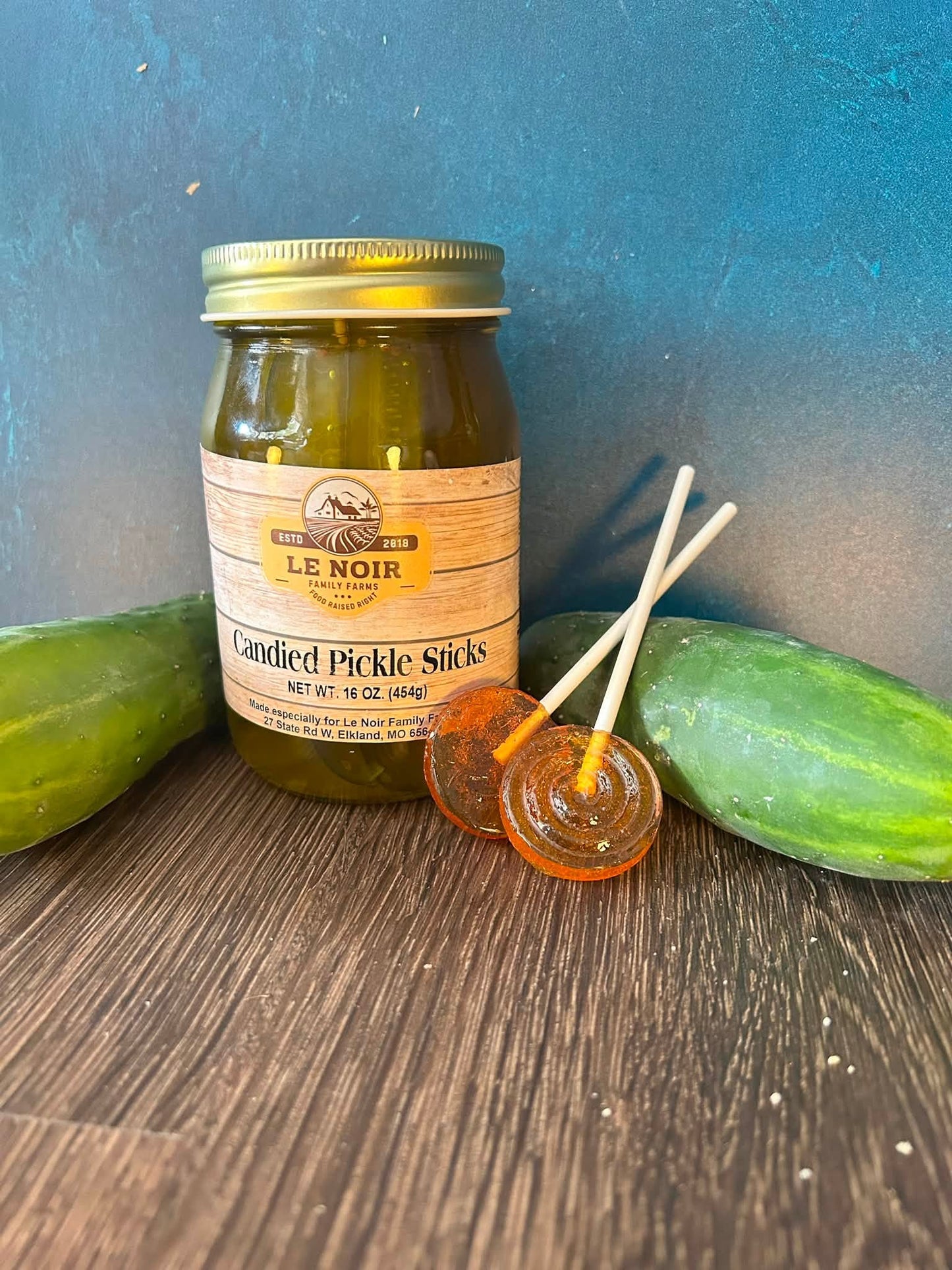 Candied Pickle Sticks — 16 oz