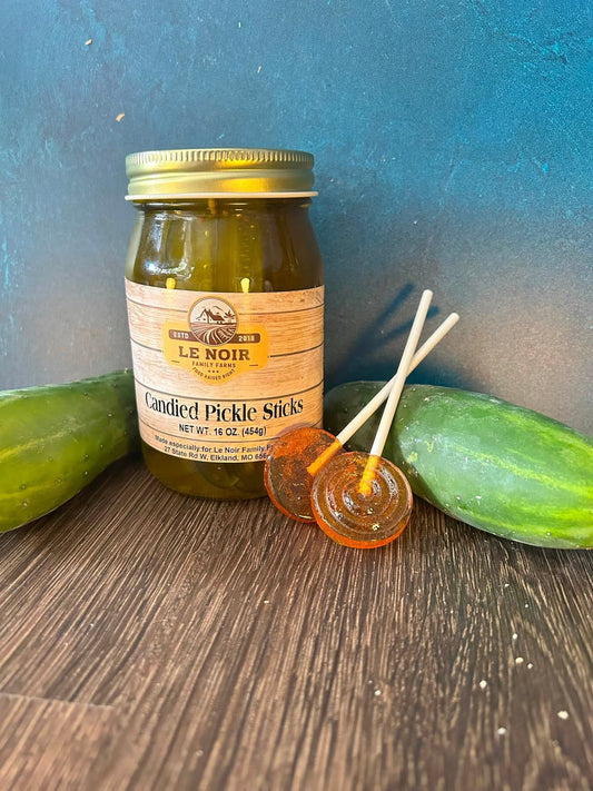 Candied Pickle Sticks — 16 oz