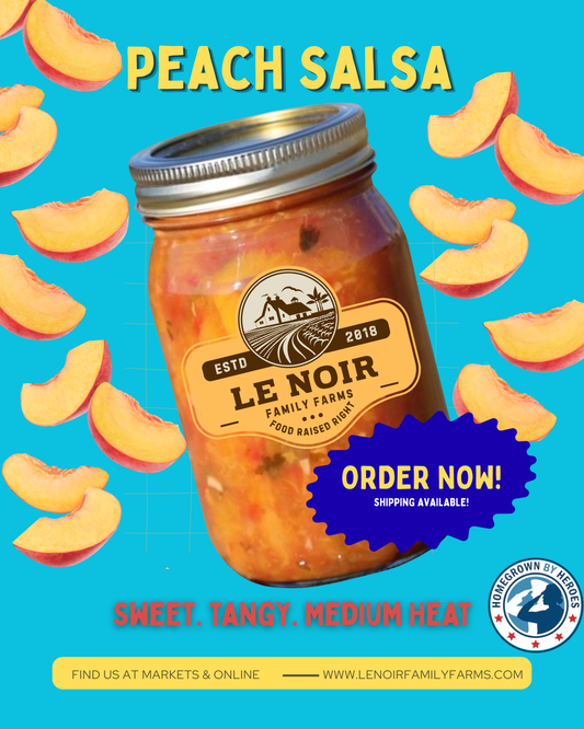 Peach Salsa — 16 oz