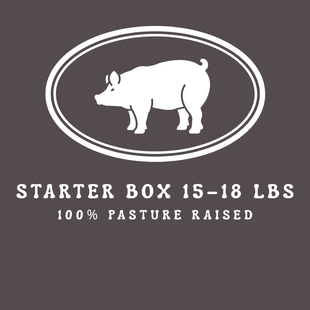 “Starter Pork Box” (15–18 lbs) – Le Noir Family Farms
