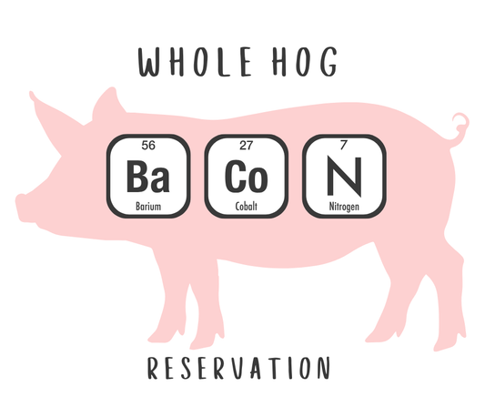 Whole Hog Reservation – Pasture-Raised Heritage Pork